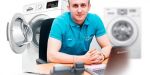 Логотип сервисного центра Eco-servis-стиральных машин