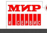 Логотип cервисного центра Мир и сервис